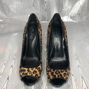 Aldo Cheetah Print Sandals